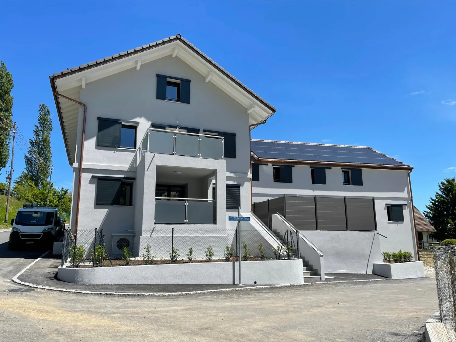 Großes Apartment mit 7 Zimmern in Giez