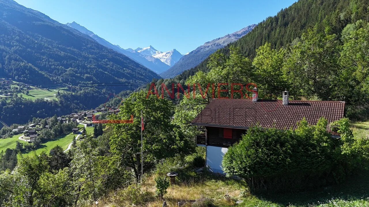 Authentisches Chalet mit Panoramablick im Val d'Anniviers