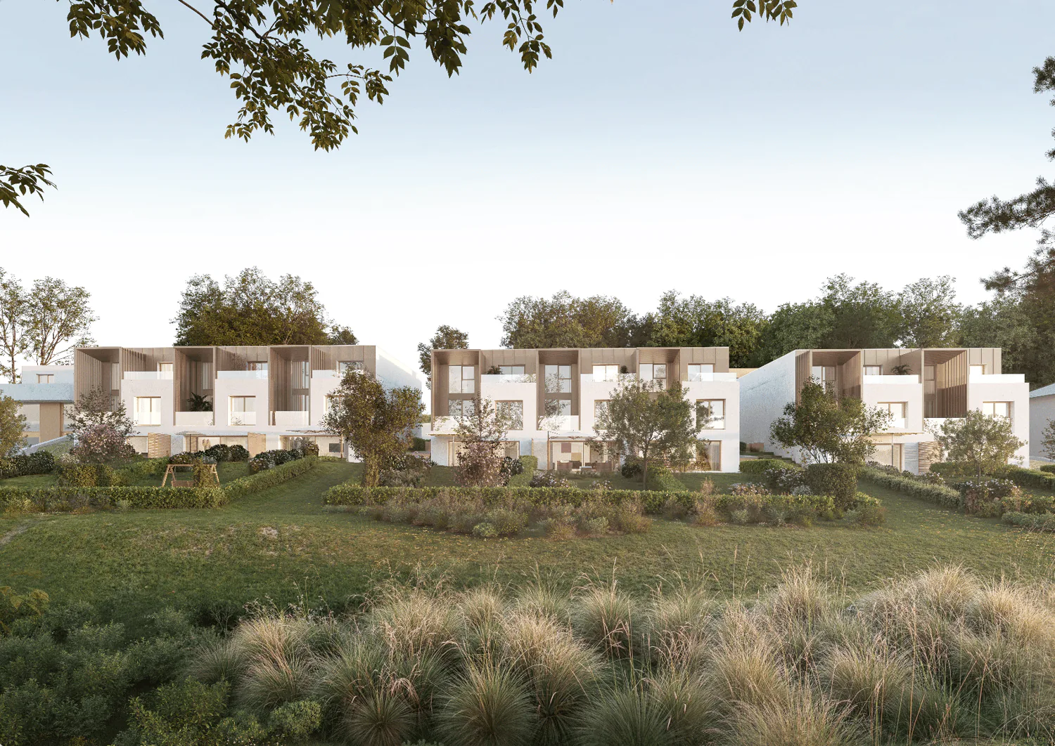 Villa Verger: Una casa organizzata su tre livelli