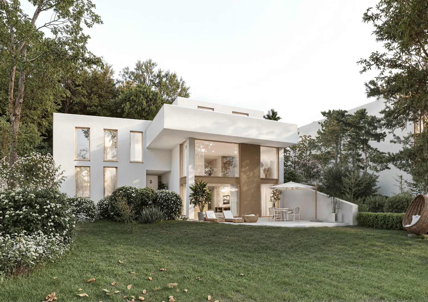 Villa Horizon: 243 m², tre livelli e un lotto di 906 m²