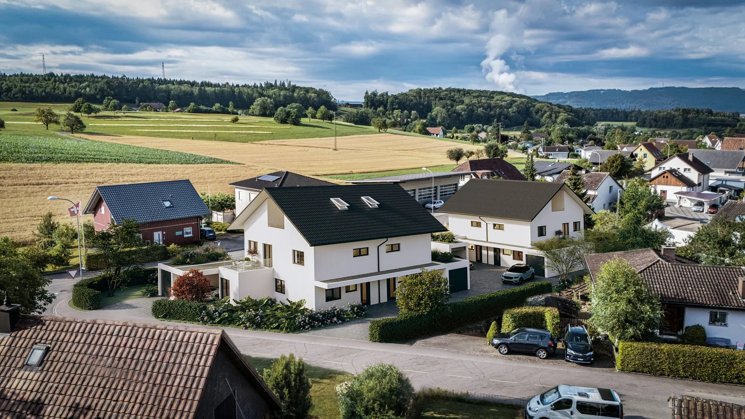 Maisons mitoyennes de 5,5 pièces "Wolfacker" – Construction neuve à Stüsslingen, 4 unités disponibles