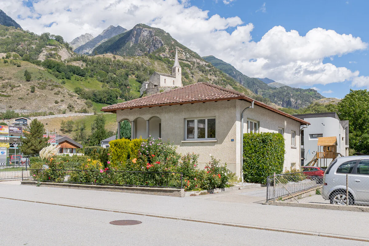 Maison de famille accueillante au centre de Raron
