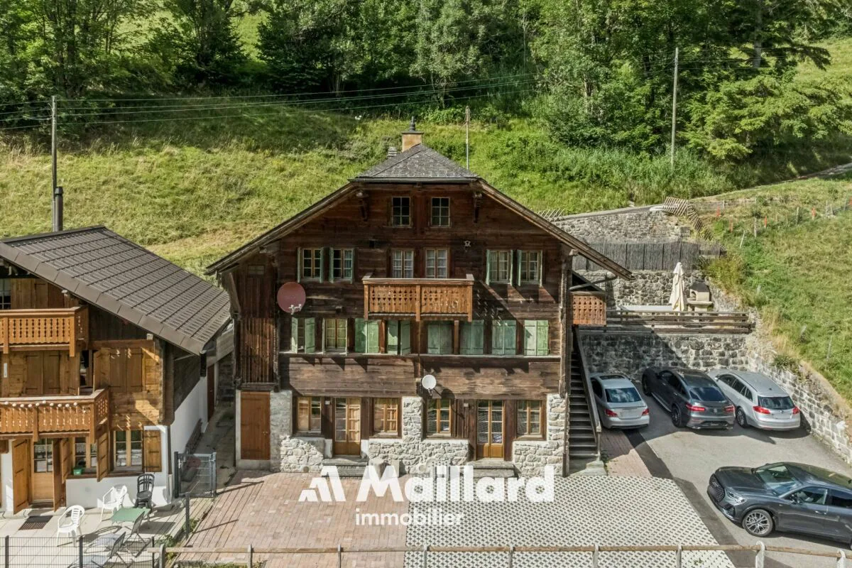 Edificio con 4 appartamenti vicino a Diablerets