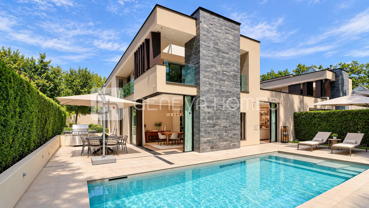 Villa contemporaine à Conches