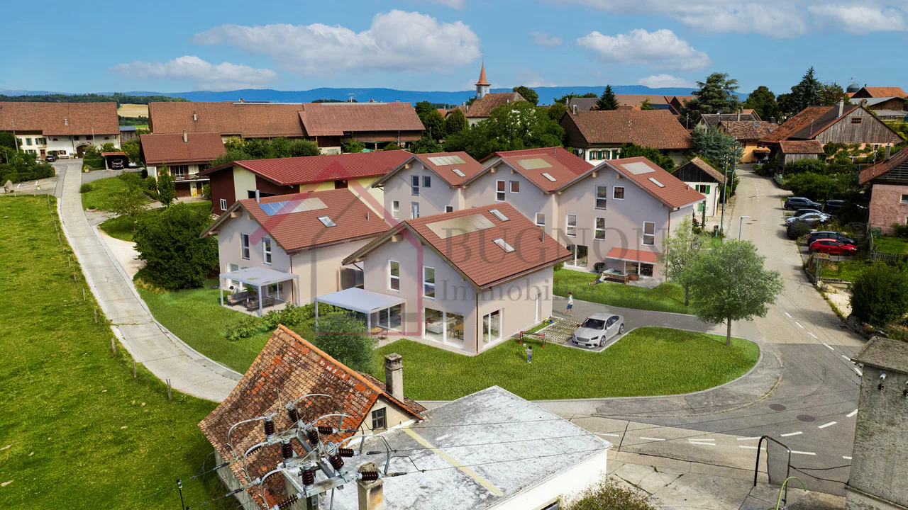 LES VILLAS DU GRAND PRÉ Villa mitoyenne de 4.5 pièces en PPE - Lot C3