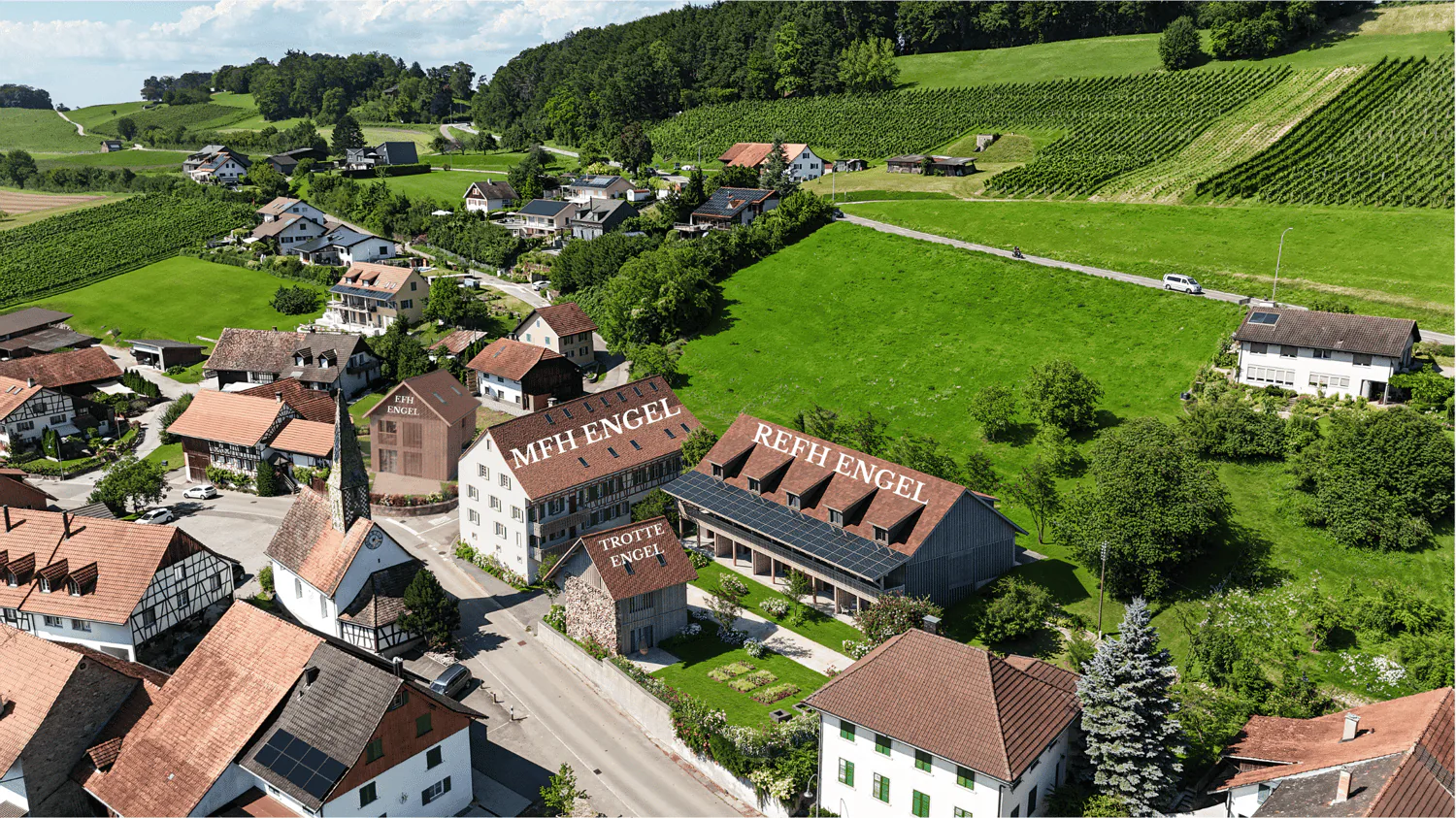 Attraktives 4.5-Zimmer-Reihenhaus in Niederneunforn