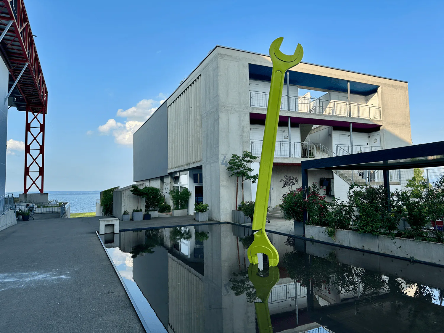 Loft d'habitation et de travail au bord du lac