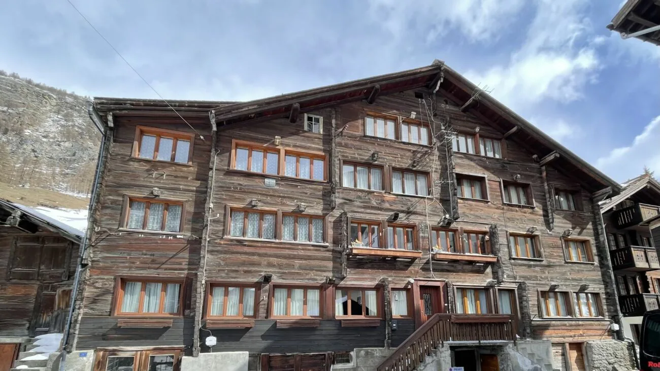 Appartamento tradizionale di 2,5 locali in una vecchia casa vallesana.
