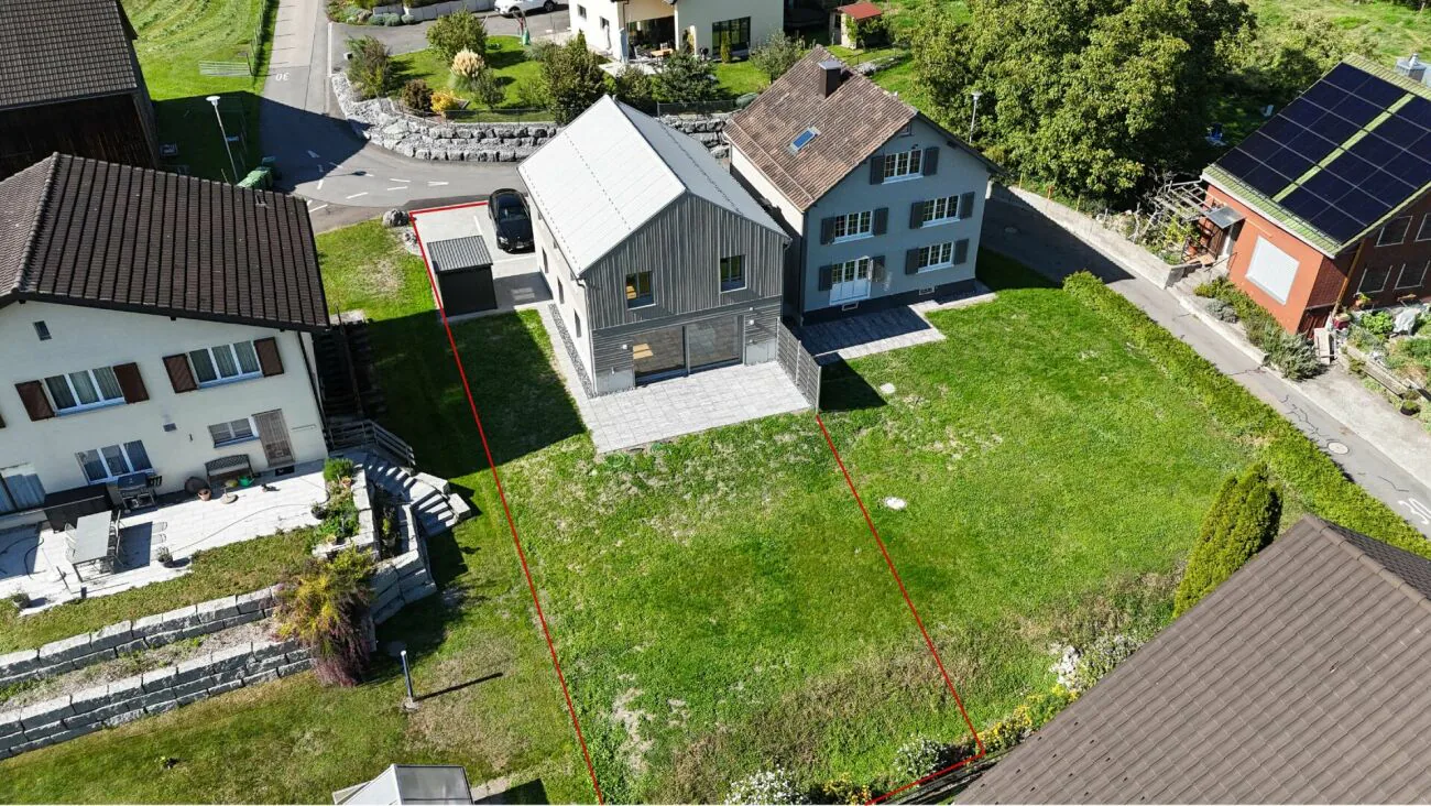 Detached new single-family home in Gams - 4.5 rooms of living pleasure for the whole family