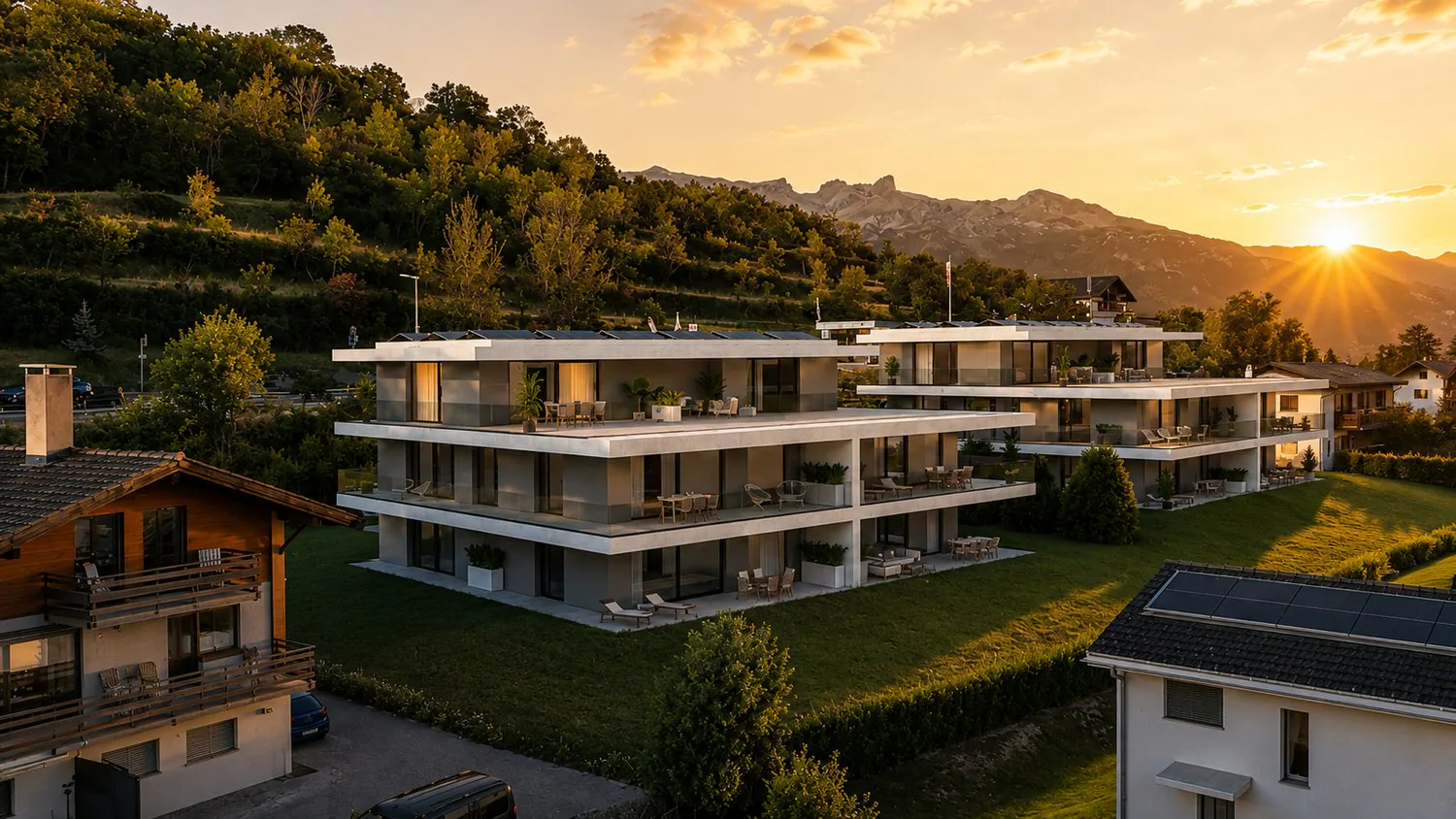 APPARTEMENT 5,5 ZIMMER 1. STOCK IN CHERMIGNON D'EN HAUT