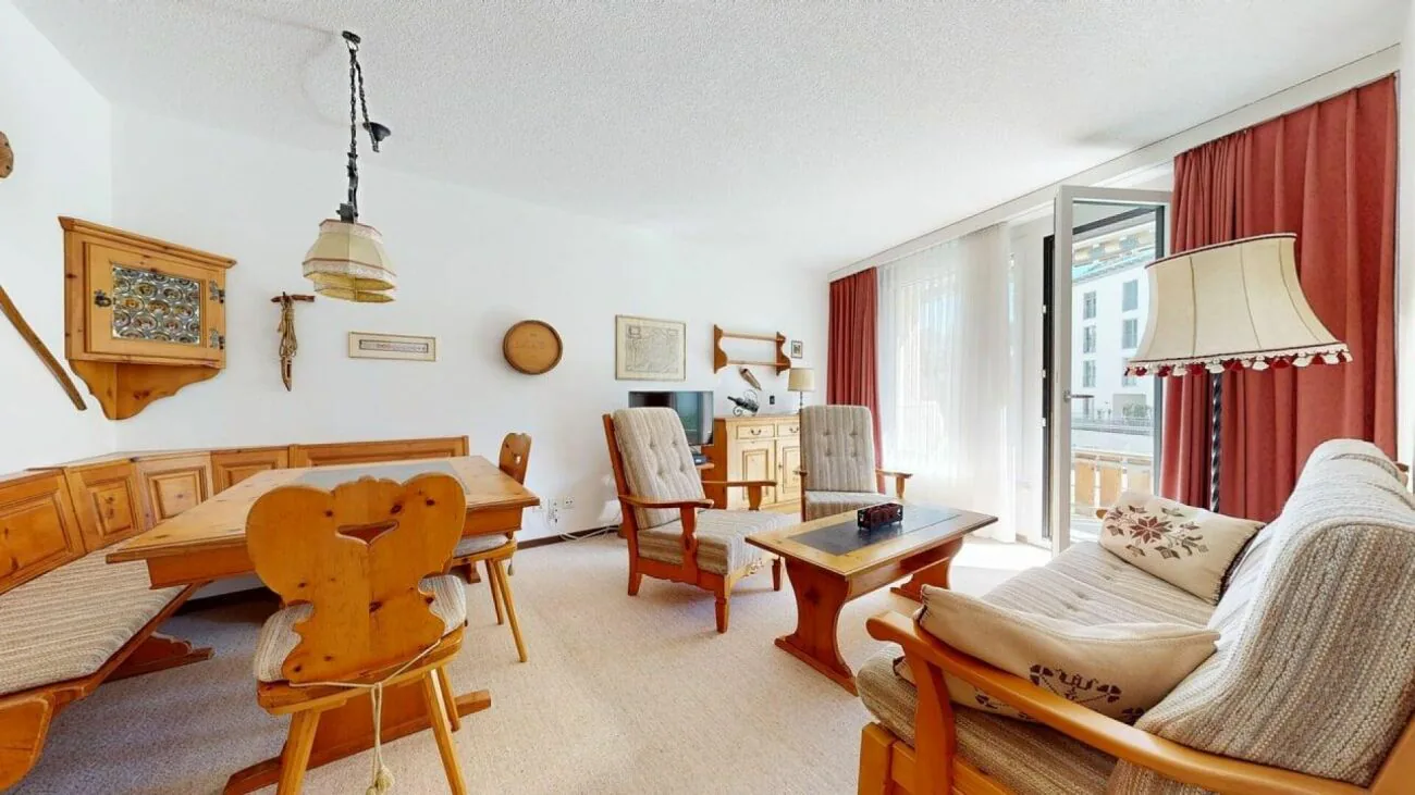 Attraktive 2-Zimmerwohnung in Davos