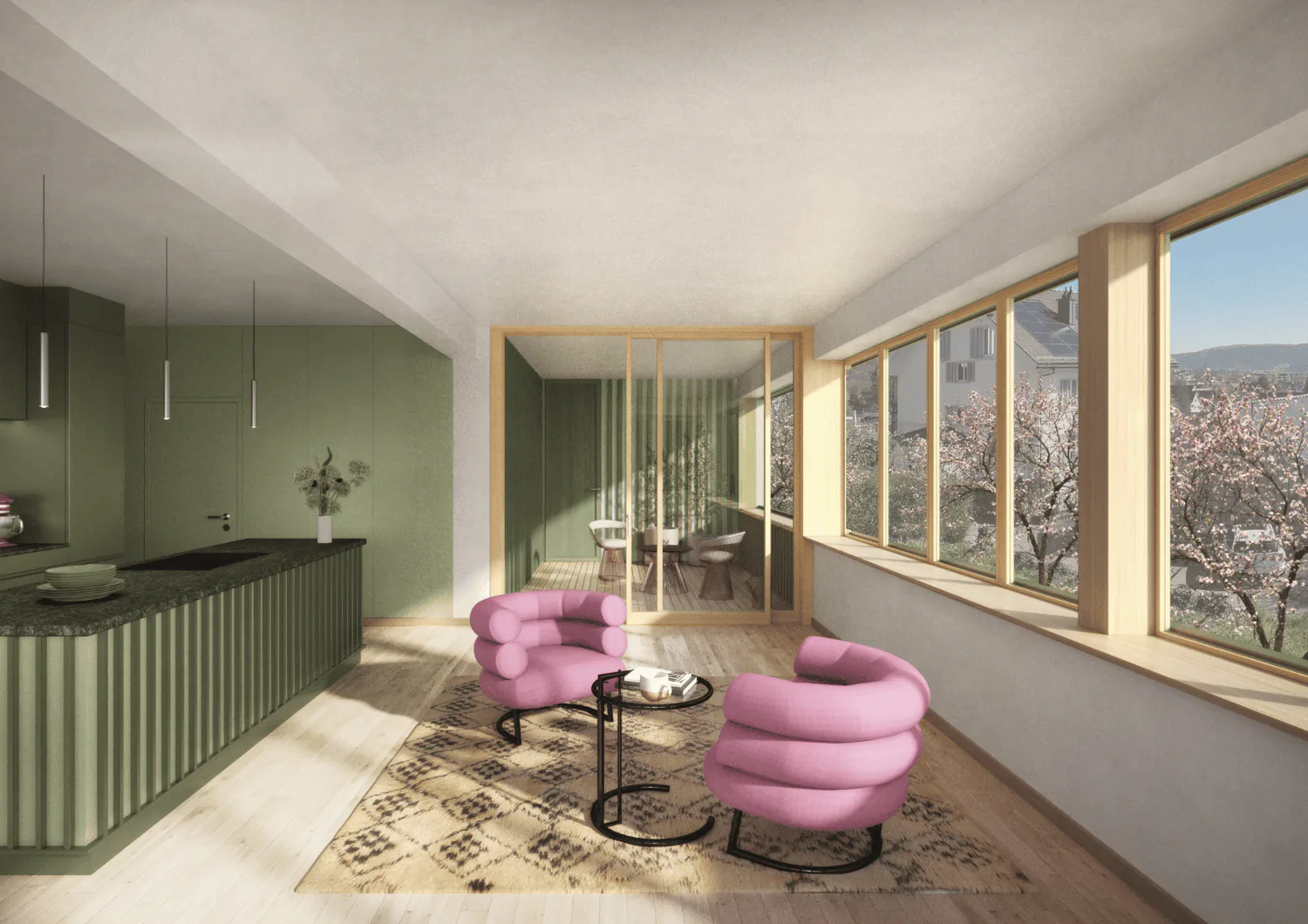 NEUBAU 3.5-Zimmer Gartenwohnung am Lägernhang