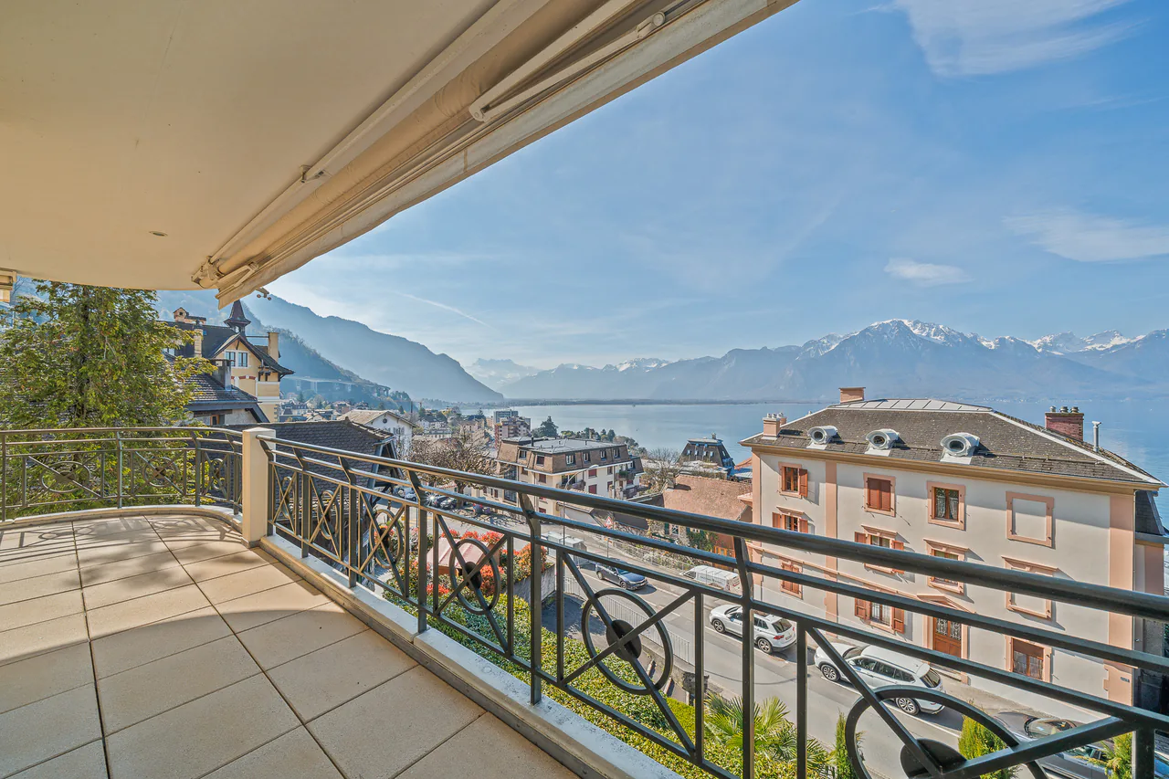 Un balcon sur le Léman - Spacieux 5,5 pièces de 166 m²