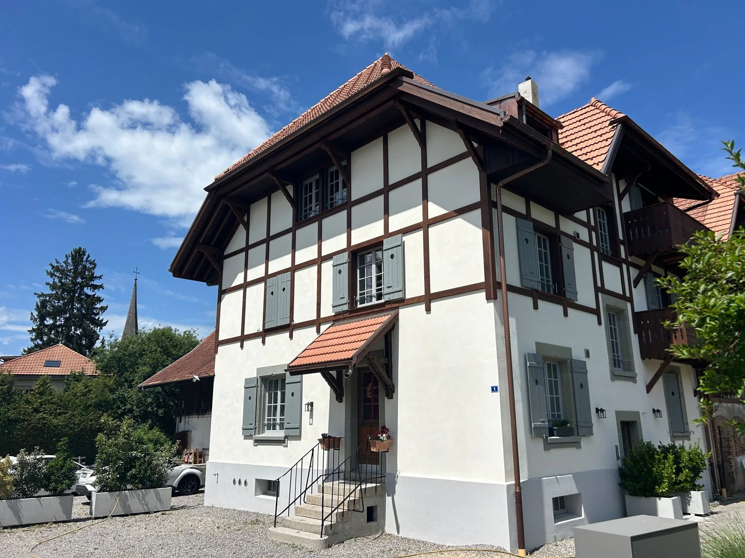 FRIBOURG - BOURGUILLON - MAGNIFICENT 4.5-ROOM APARTMENT IN