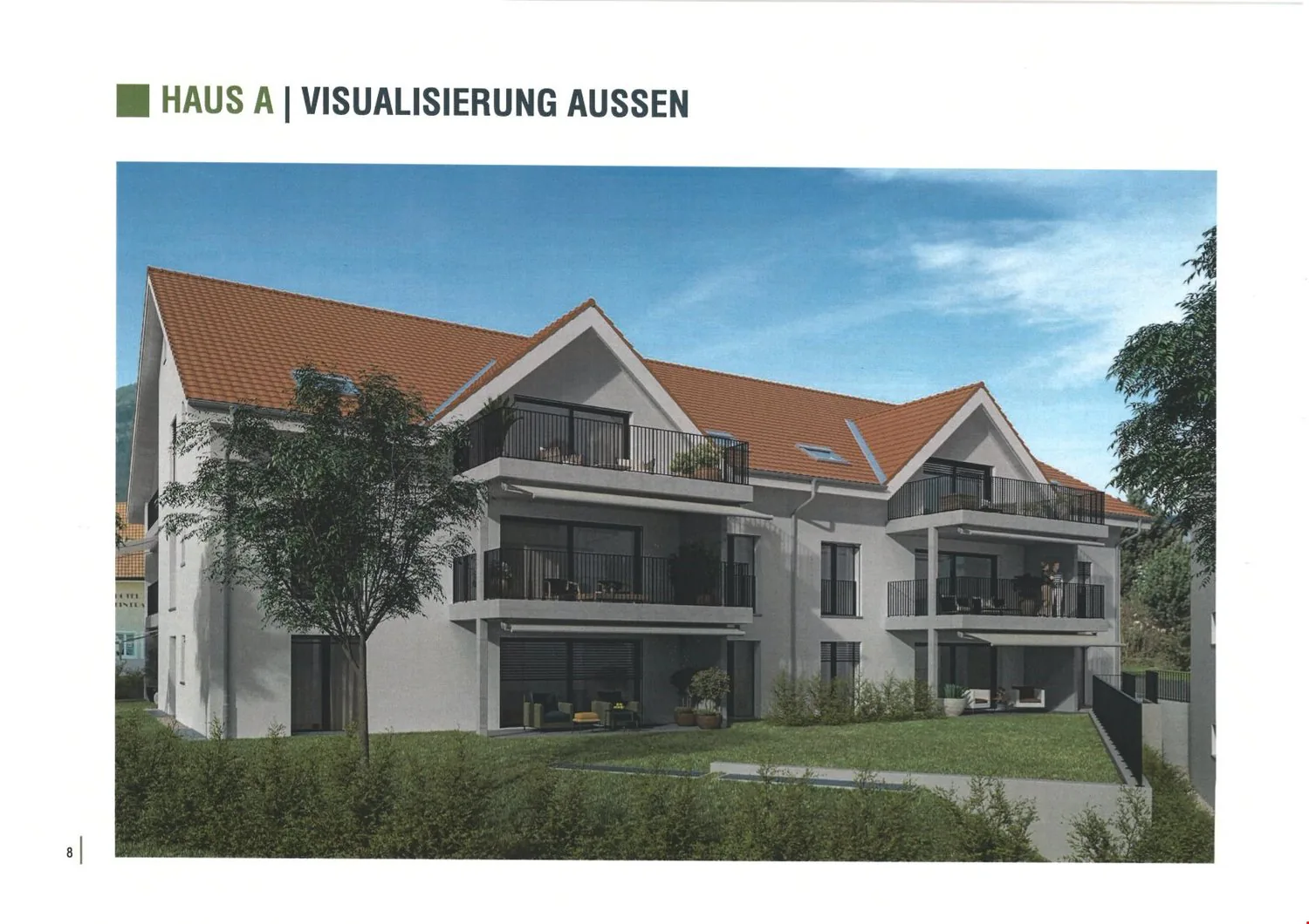 Letzte 4.5-Zimmer-Neubauwohnung im 1. OG in Oberbipp – Ihr neues Zuhause ab 2026!