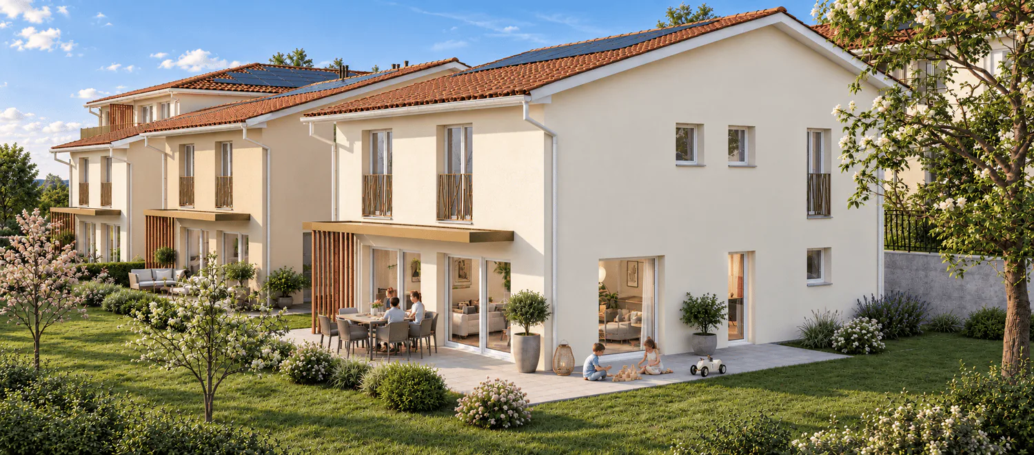 3 ville individuali nuove a Vauderens - a due passi dalla stazione CFF
