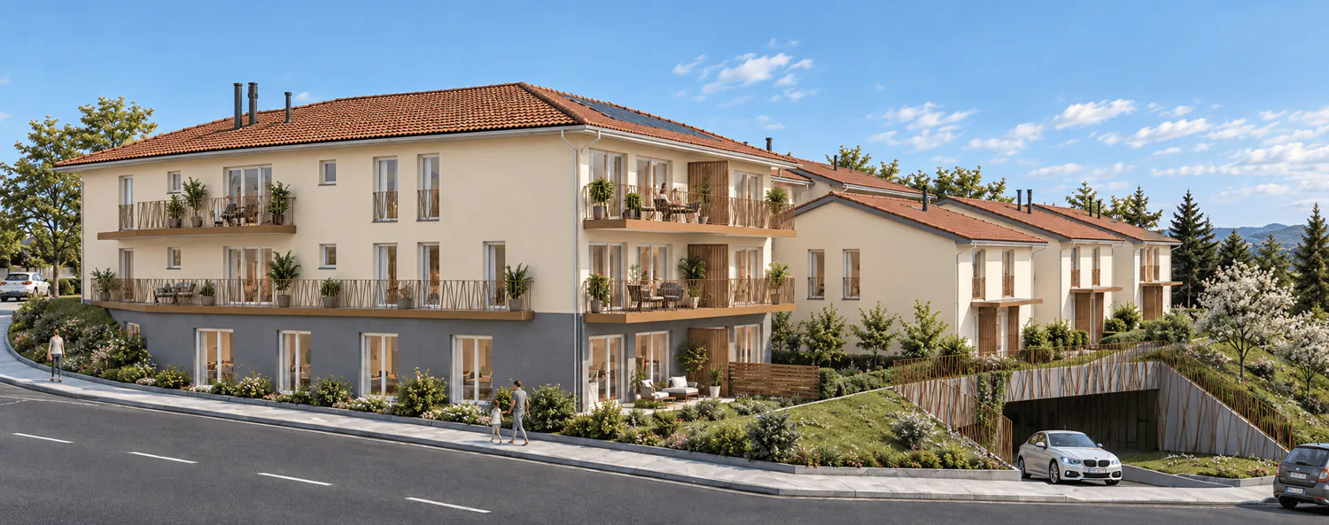 APPARTAMENTI NUOVI A VAUDERENS - 2,5 locali, 3 locali e 4,5 locali - LA STAZIONE CFF È A DUE PASSI