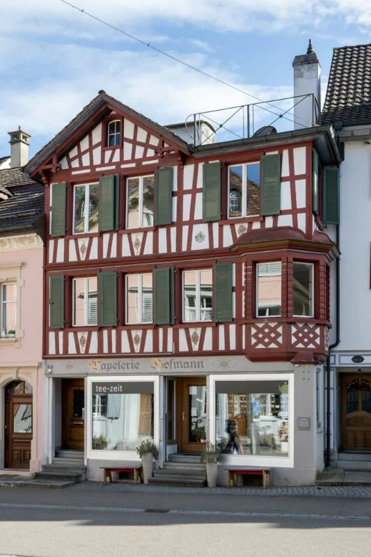 Ampia casa del centro storico con giardino nel vecchio Weinfelden
