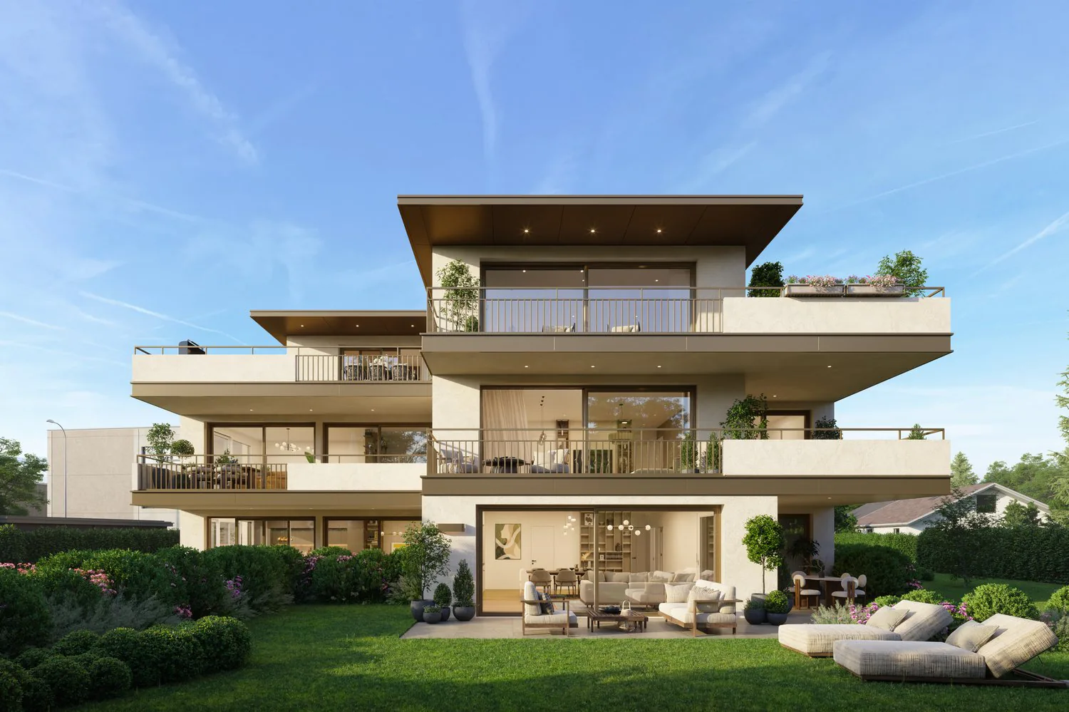New 5-room apartment in Plan-les-Ouates