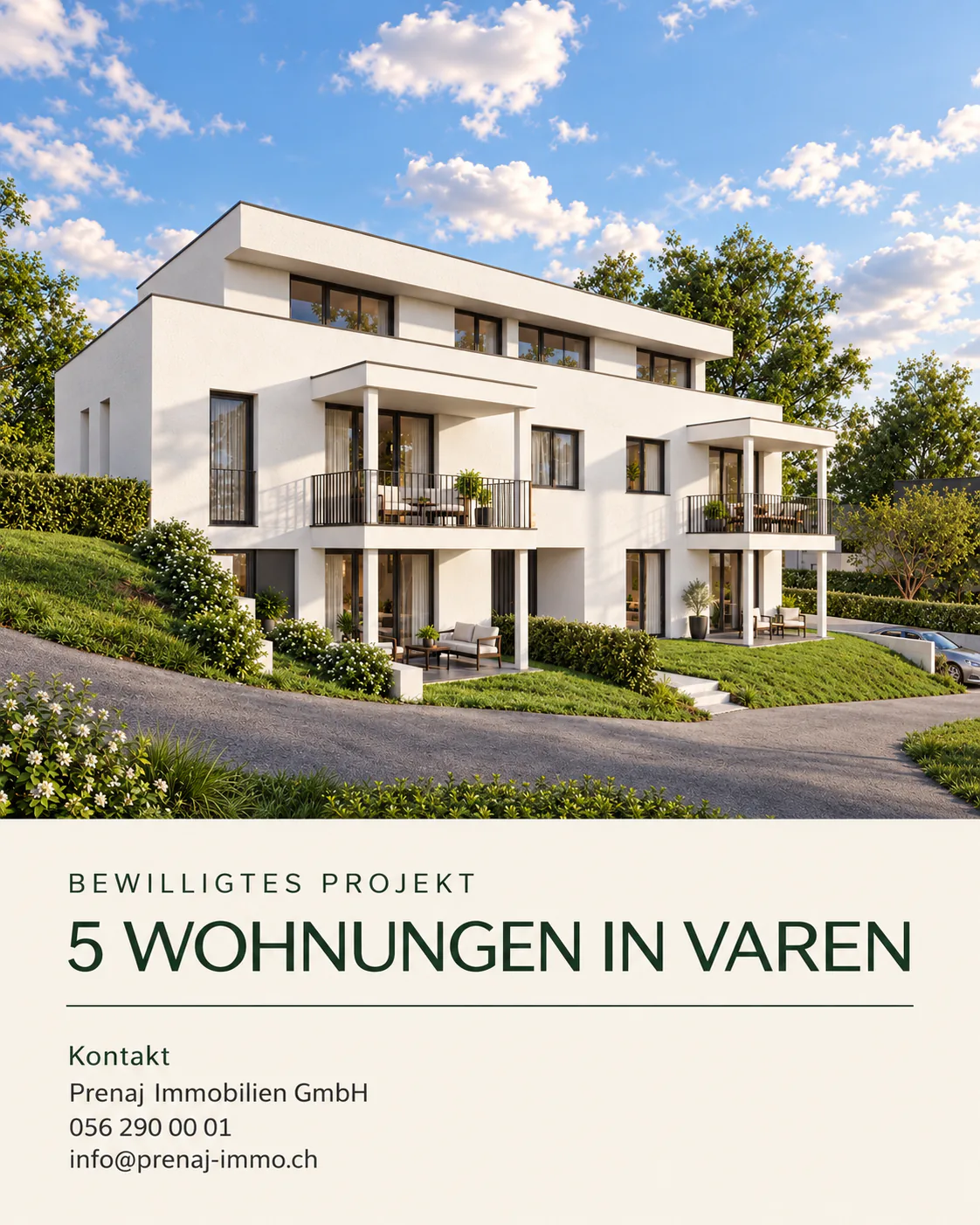Bauland in ruhiger Lage in Varen (3953) - bewilligung für 5 WHG