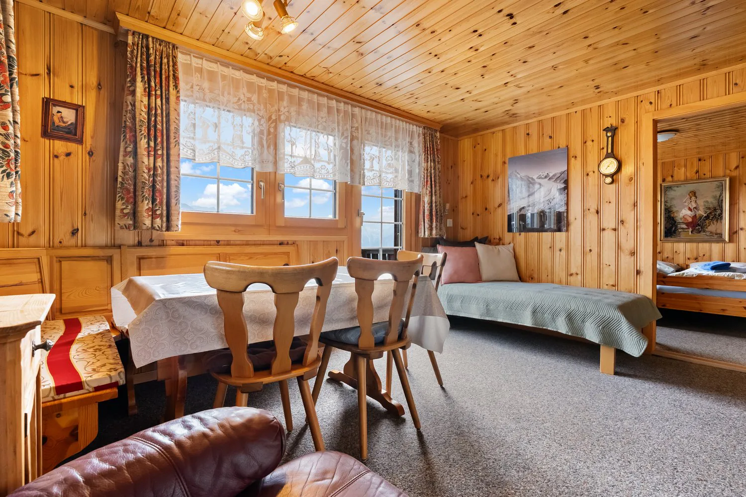 Charmantes 5-Zimmer-Chalet in Riederalp – Traumhafter Bergblick und ruhige Lage