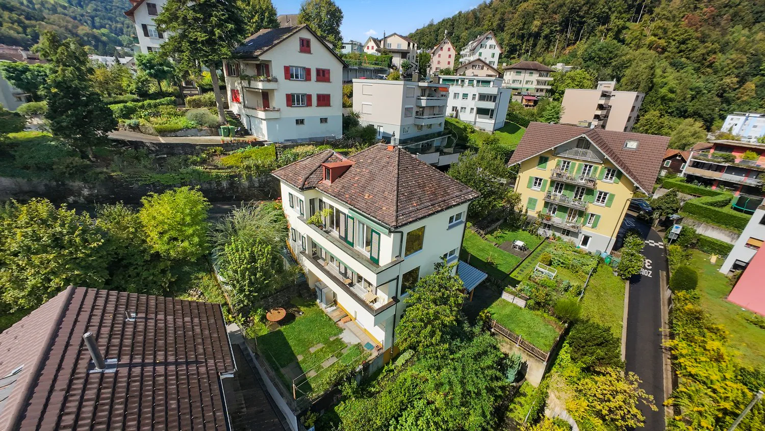 5.5-Zimmer-Einfamilienhaus mit Panorama, Garten und Charakter an begehrter Lage in Luzern