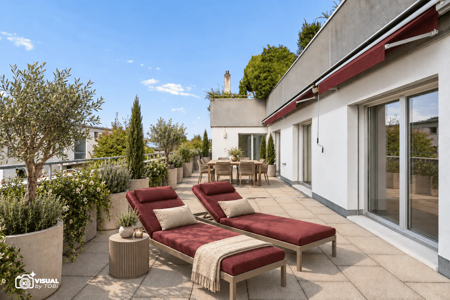 Maison à terrasse - Habitez calmement au-dessus de Wülflingen et soyez rapidement au cœur de l'action