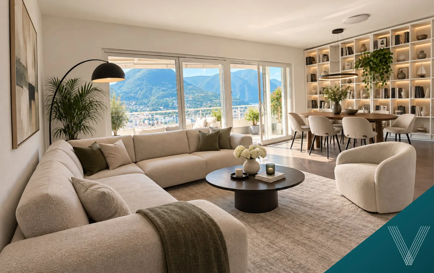 Mehrfamilienhaus mit Seesicht / Casa plurifamiliare con vista lago