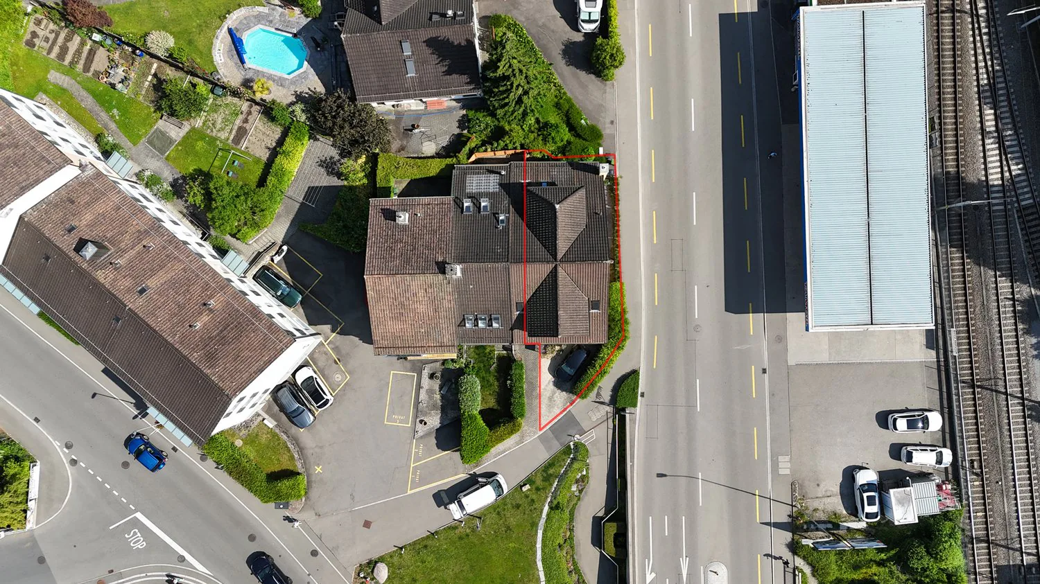 Historic multi-family house with three residential units in Langnau am Albis