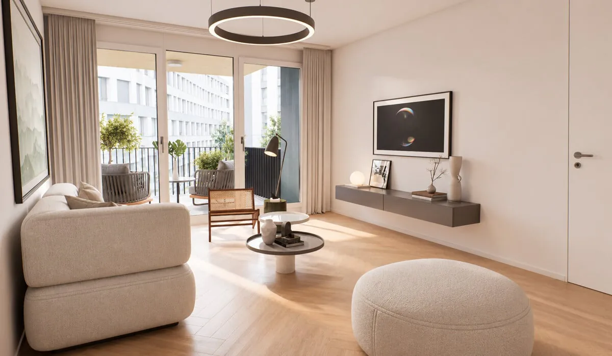 Projet de construction neuve Eichstrasse Zurich - Habitation confortable avec style
