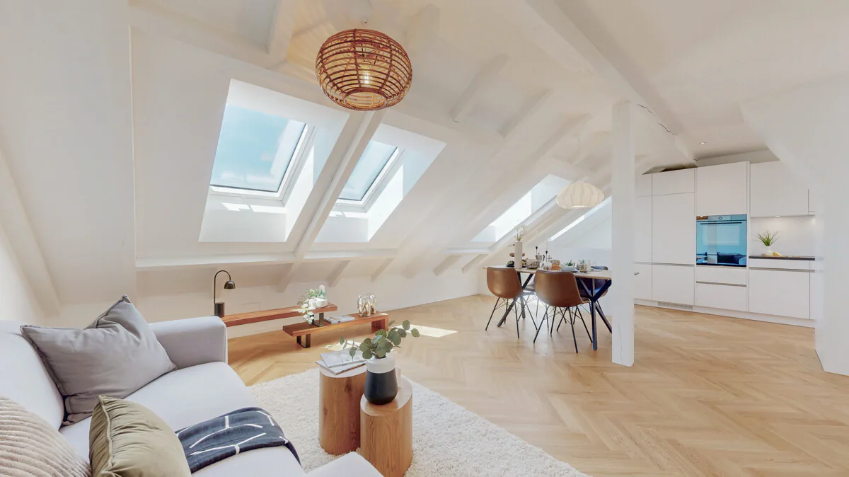 Last fantastic 3.5 maisonette apartments with private rooftop terrace