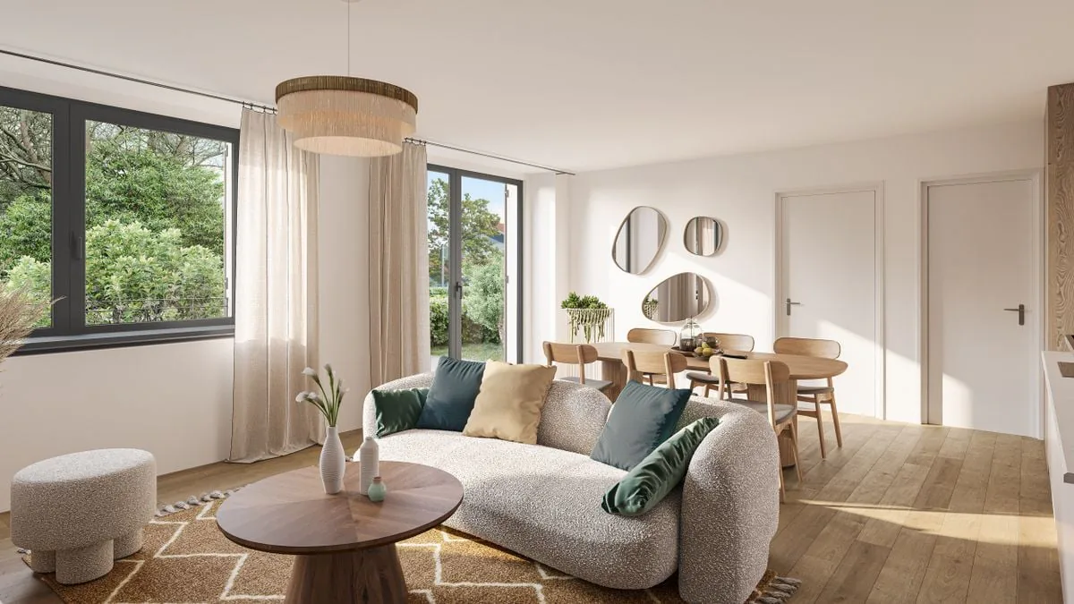 Lot B - 2,5 pièces de plain-pied avec grande terrasse