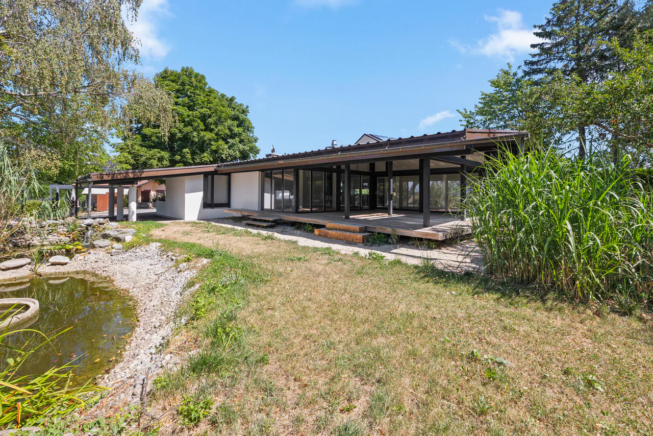 Grande maison d'architecte modulable à 19' de Fribourg