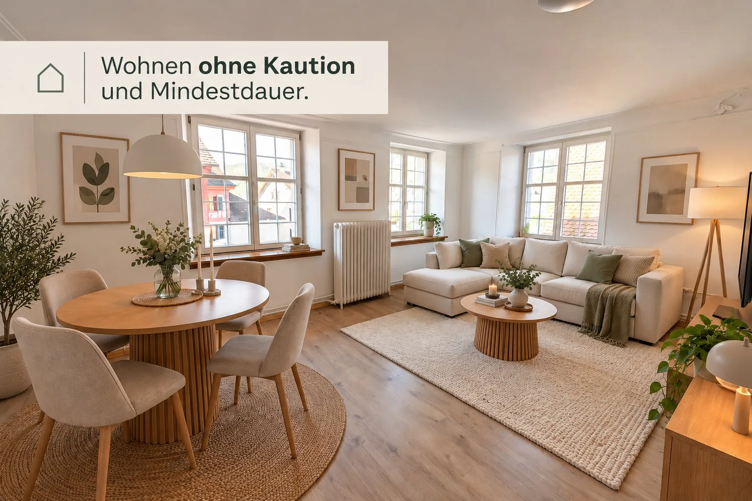 Charmant appartement 2.5 pièces dans un immeuble ancien à Stein am Rhein - fraîchement rénové