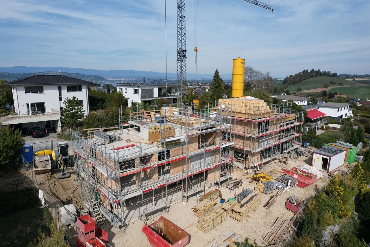 Nouvelle villa individuelle de 6,5 pièces en construction