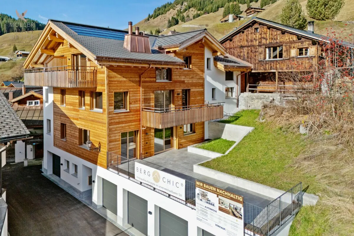 Nuova costruzione da sogno nel moderno stile di montagna - appartamento di 4 1/2 locali con grande terrazza panoramica (seconda casa)