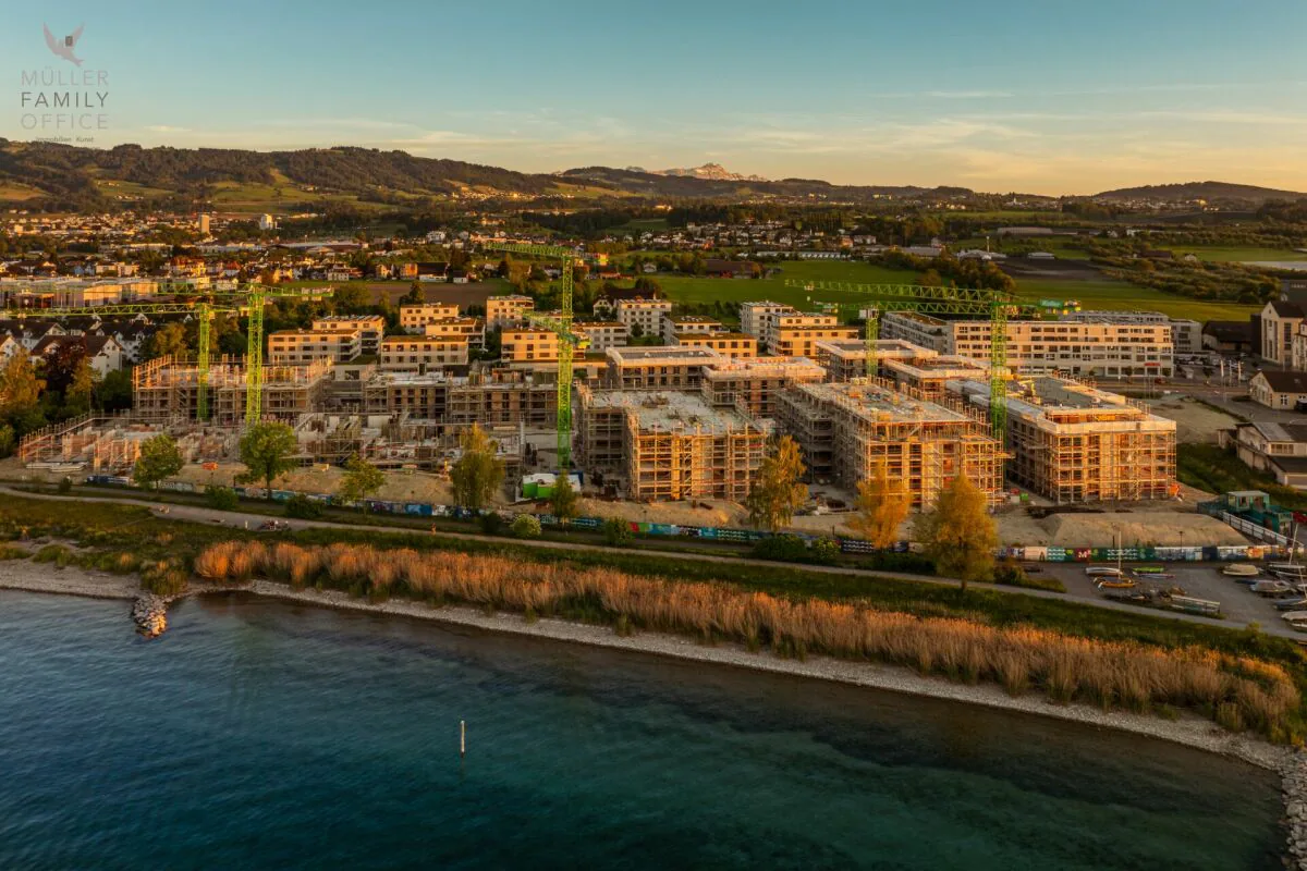 Progetto di costruzione nuova Arrivée: Delizioso appartamento di 3,5 locali con ampia terrazza & quota di giardino