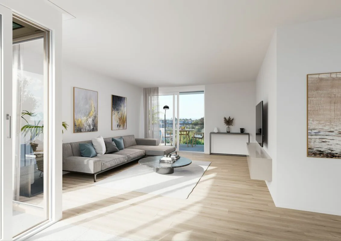 Quadro-Vista Wetzikon 4.5 Zimmerwohnung B2