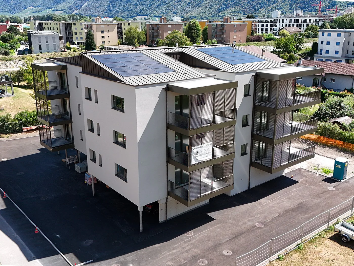Wohnung 3,5 Zimmer zu verkaufen in Martigny - Fertigstellung Dezember 2026