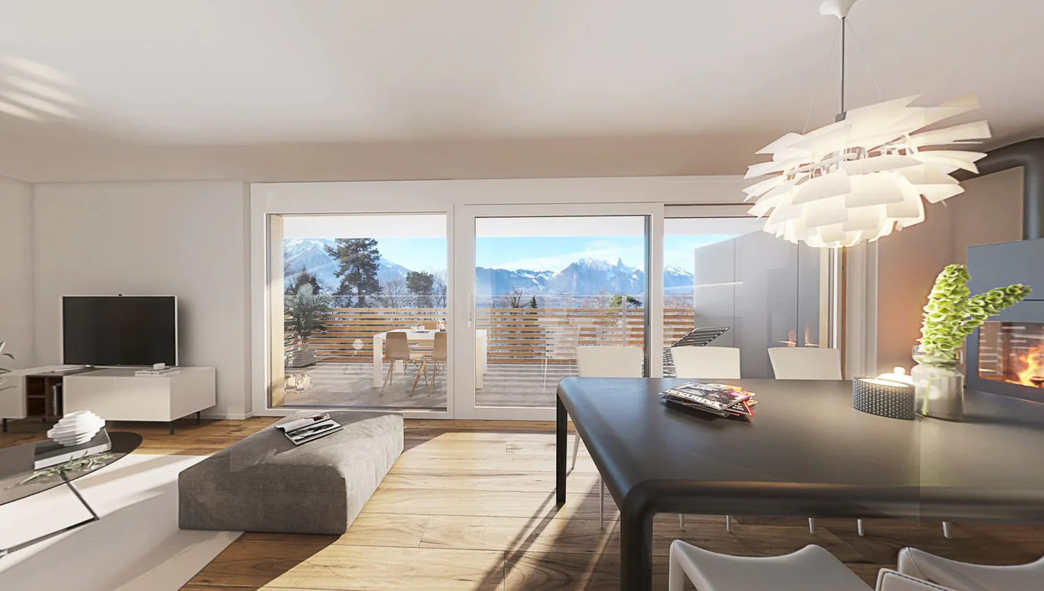 Appartement neuf de 4,5 pièces au 2e étage à Gunten