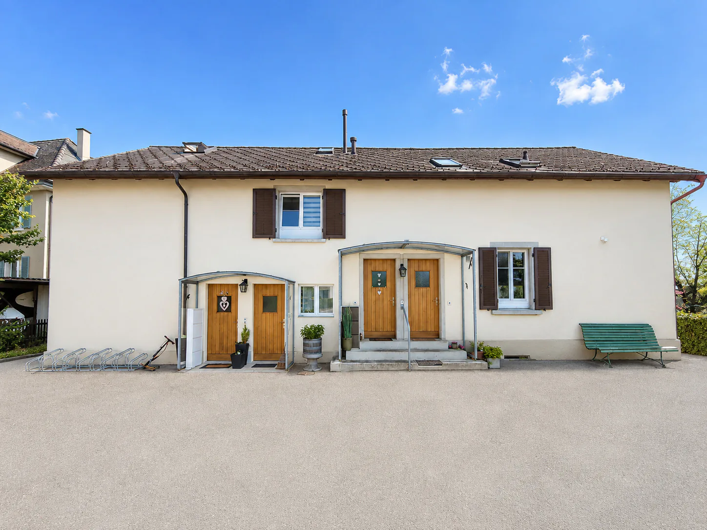 Gemütliche, helle Wohnung mit schöner Aussicht