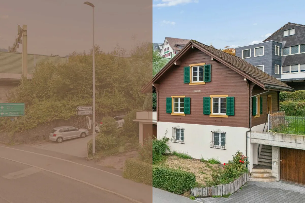 329 m² de terrain à bâtir dans la zone WG3 avec propriété existante et possibilités de développement