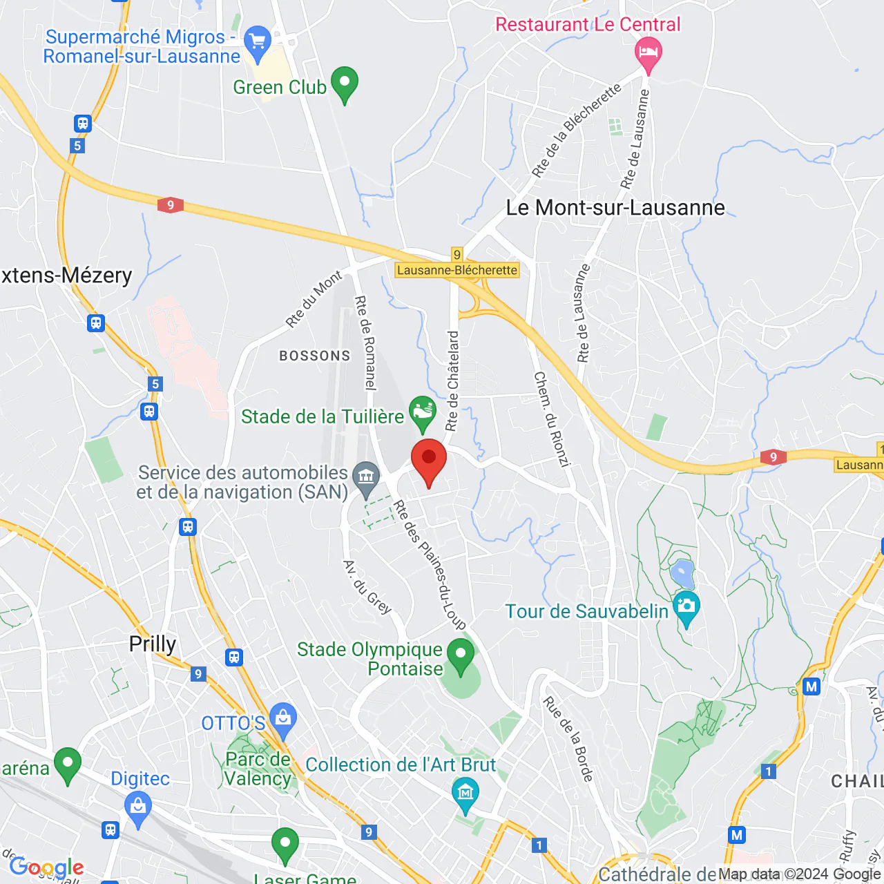 Innenparkplatz