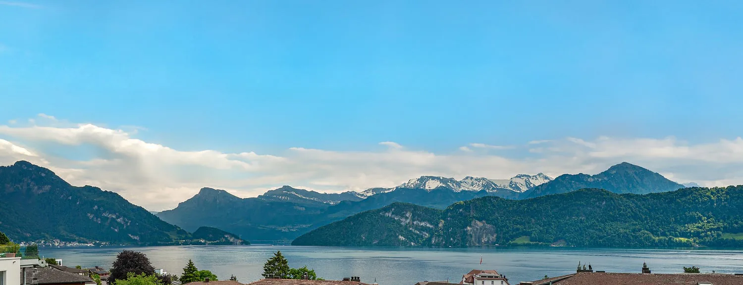 6.5-Room Single-Family Home with Lake View and Alpine Panorama