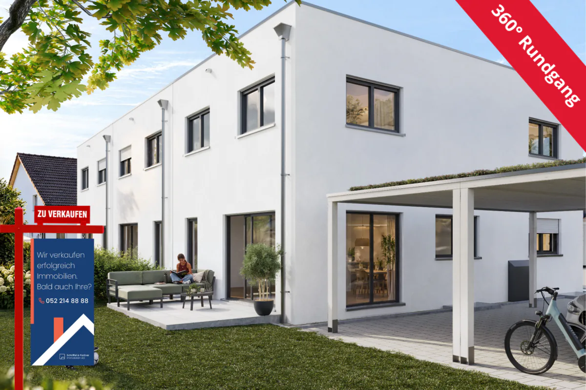 New build: 5½-room row house in ecological wood construction