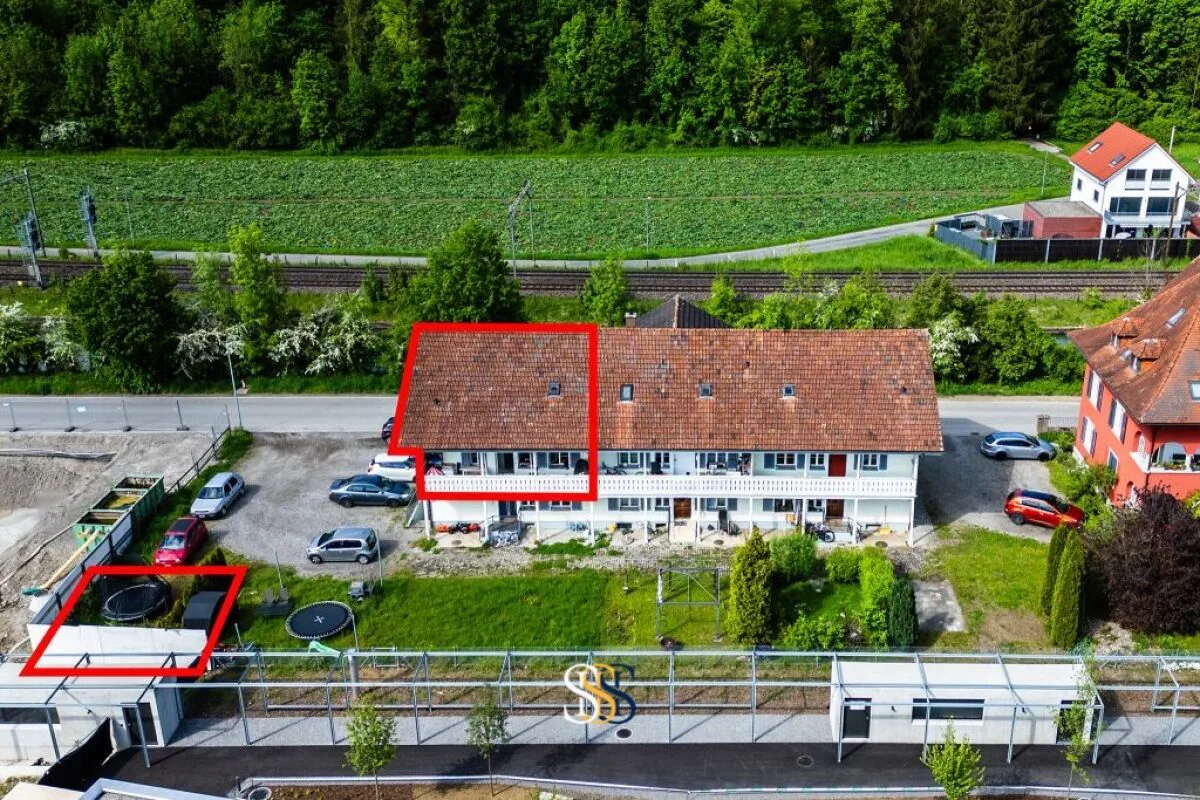 Charming Maisonette Apartment with Garden Share in Bürglen TG