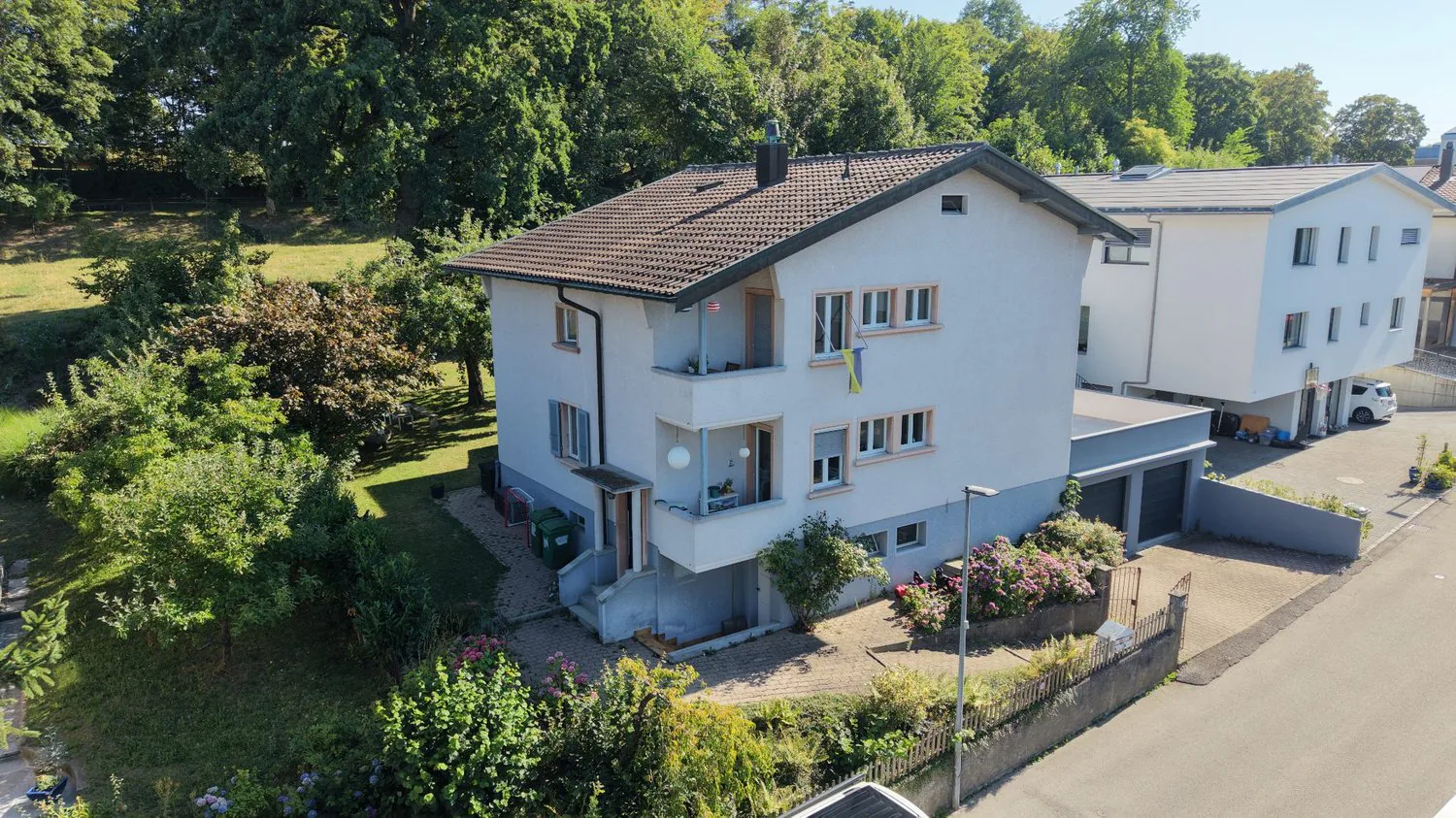 Parc Guintzet: Casa 2 appartamenti / Casa con giardino a Fribourg
