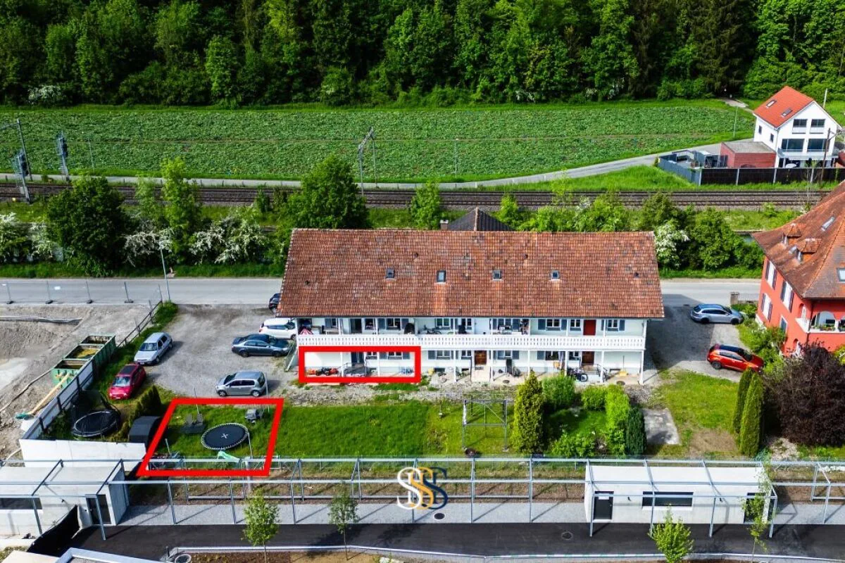 Cozy ground floor apartment with garden share in Bürglen TG