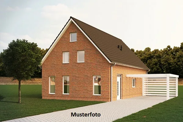 *House with field, meadow, pasture*