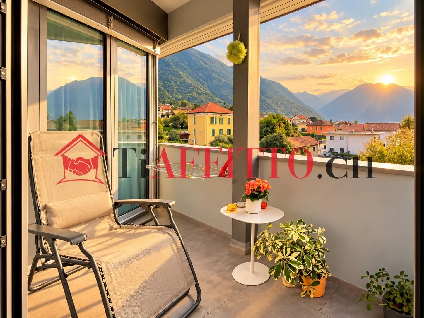 Moderne 4.5 Zimmer mit Bergblick